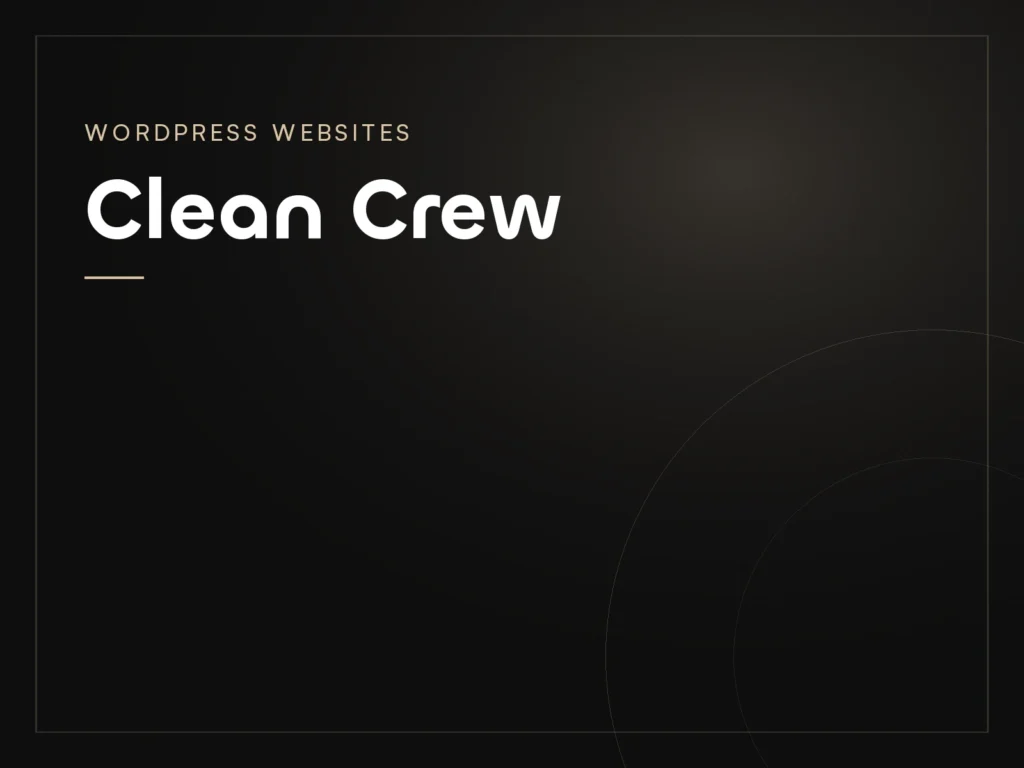Clean Crew