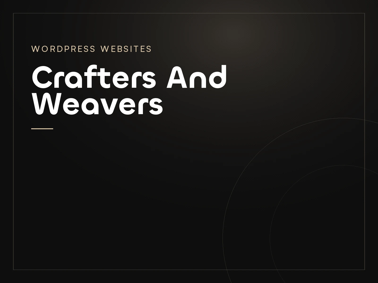 Crafters And Weavers