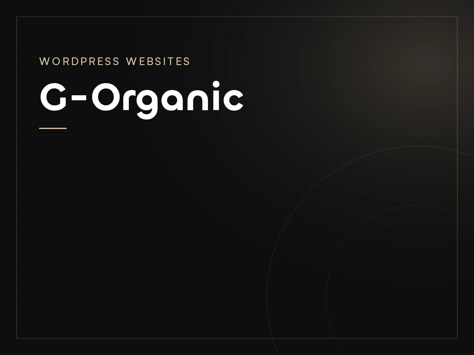 G-Organic