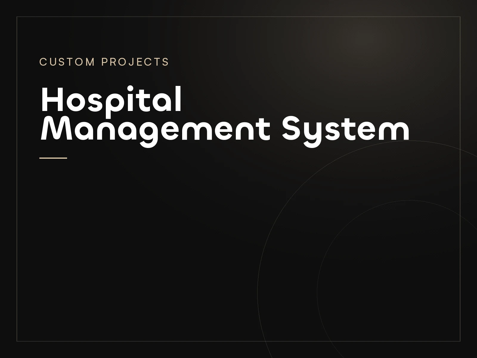 Hospital Management System, a Custom Projects project by Mahad Nasir