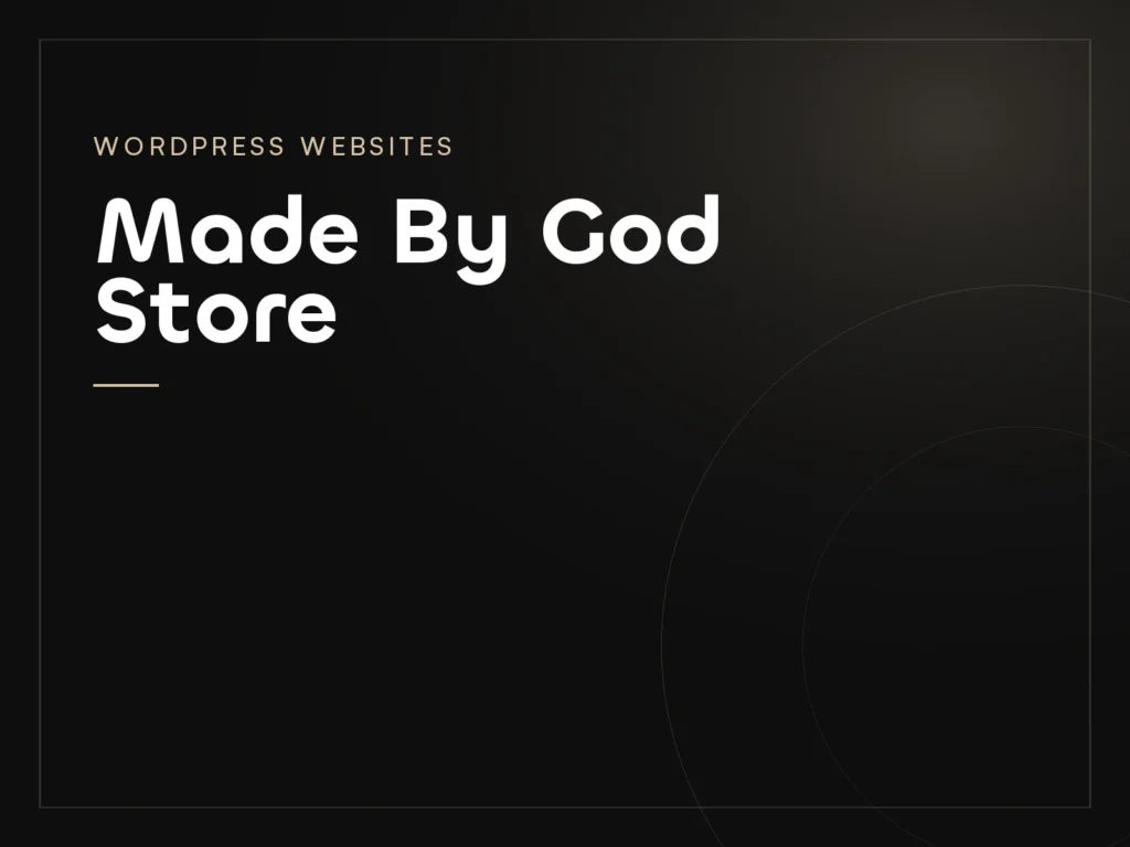 Made By God Store