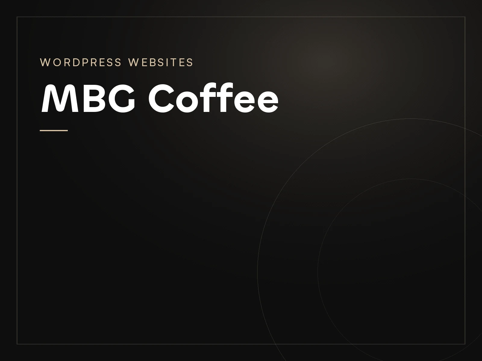 MBG Coffee