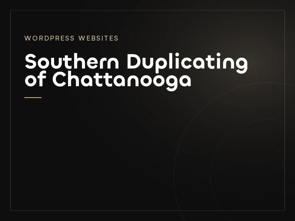 Southern Duplicating of Chattanooga