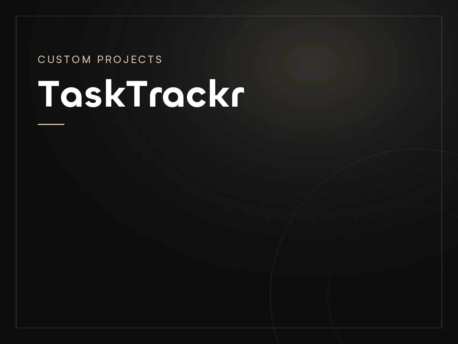 TaskTrackr