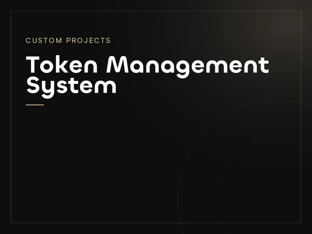 Token Management System