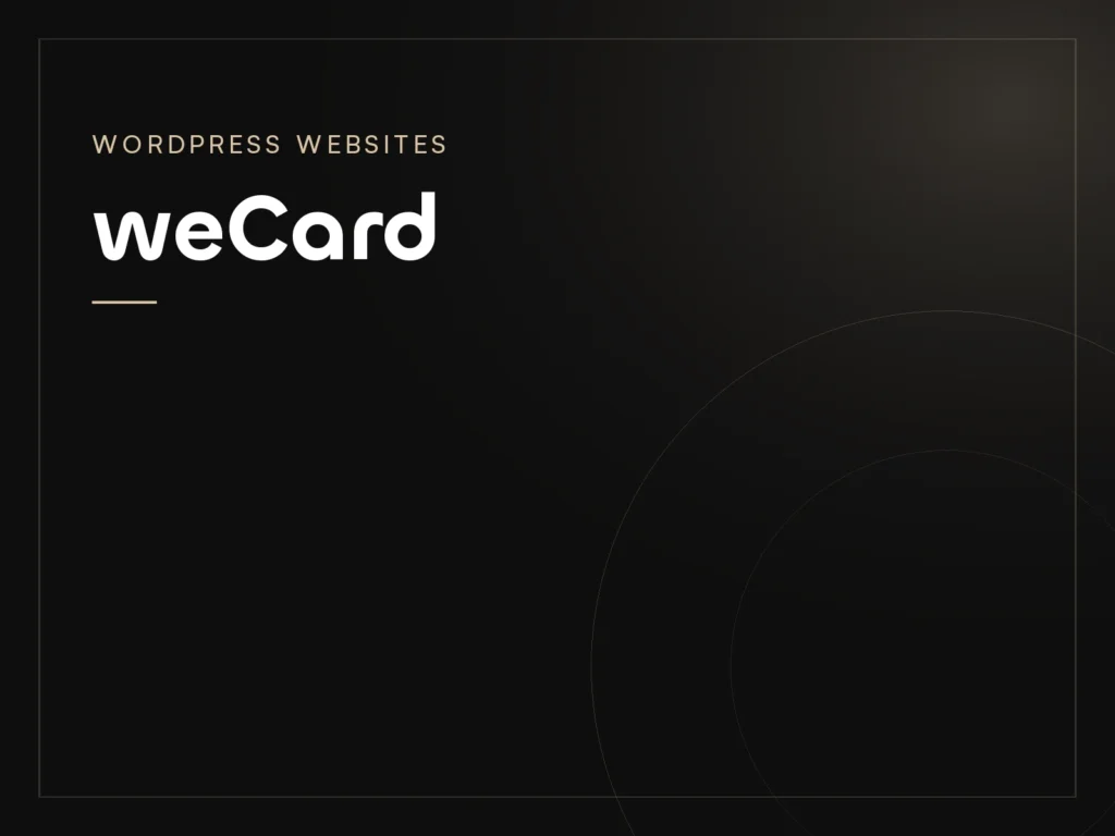 weCard